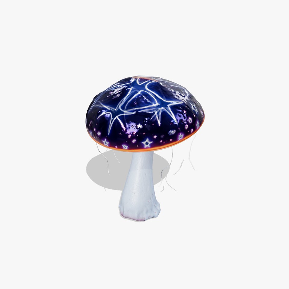 Galactic Mushroom model pack